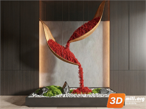Lobby Decoration Skp Files 